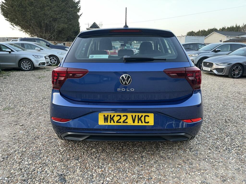 Volkswagen Polo 1.0 Tsi Life Hatchback Euro 6 S WK22VKC Blue #6