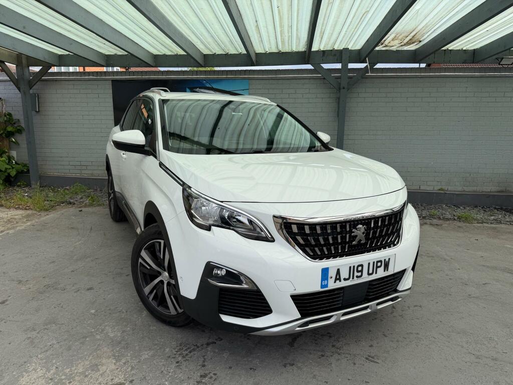 Peugeot 3008 1.2 Puretech Allure Eat Euro 6 Ss AJ19UPW White #4