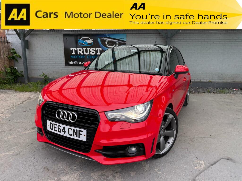 Audi A1 1.4 Tfsi Cod Black Edition Sportback S Tronic Euro Red