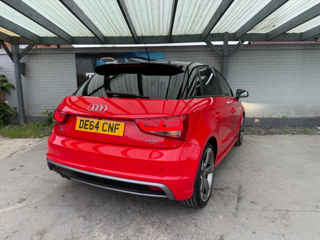 Audi A1 1.4 Tfsi Cod Black Edition Sportback S Tronic Euro DE64CNF Red #3