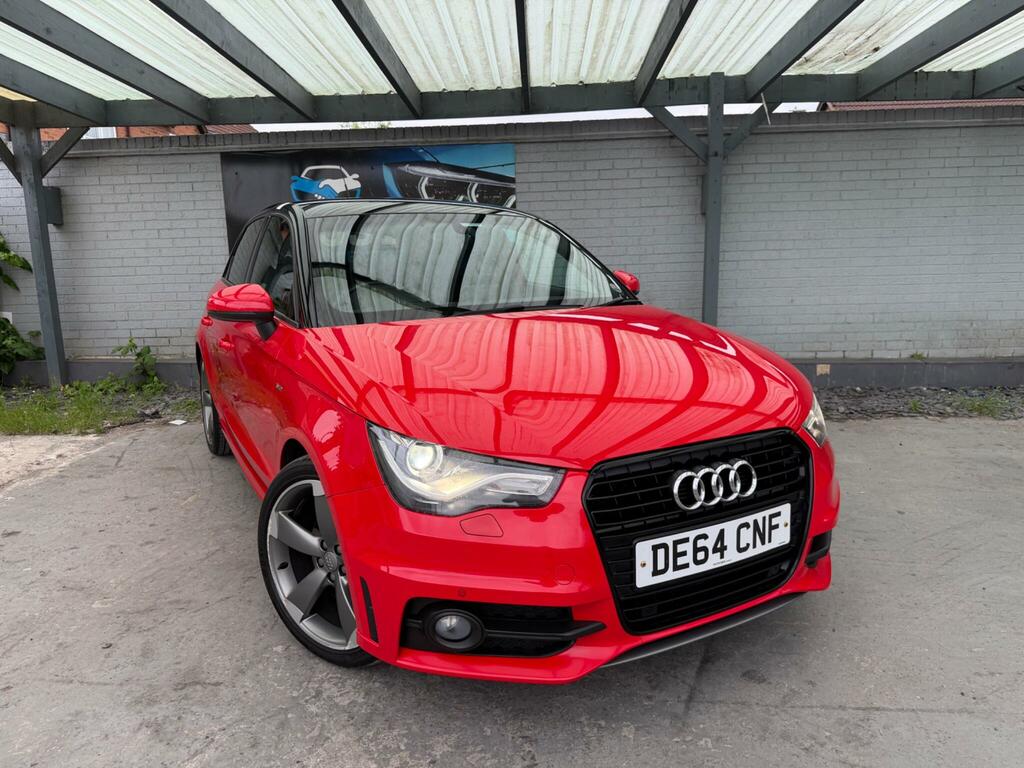 Audi A1 1.4 Tfsi Cod Black Edition Sportback S Tronic Euro DE64CNF Red #4