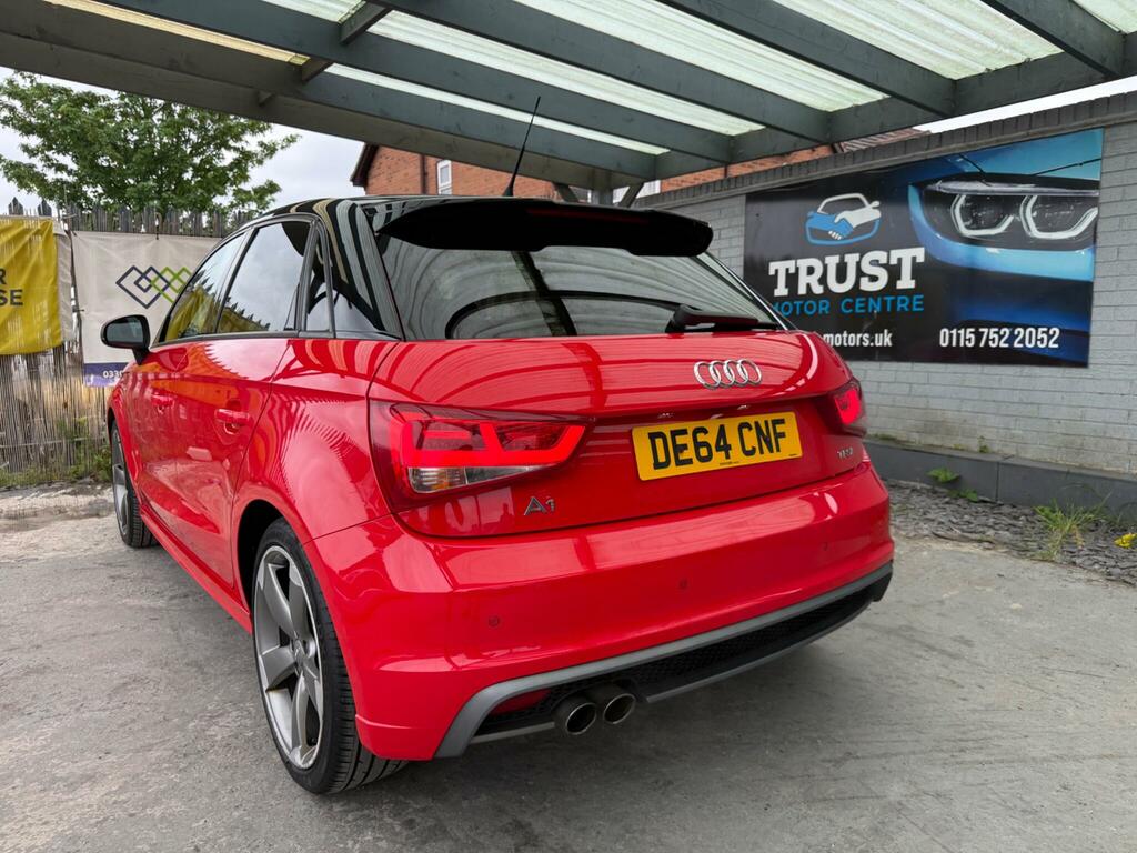 Audi A1 1.4 Tfsi Cod Black Edition Sportback S Tronic Euro DE64CNF Red #5