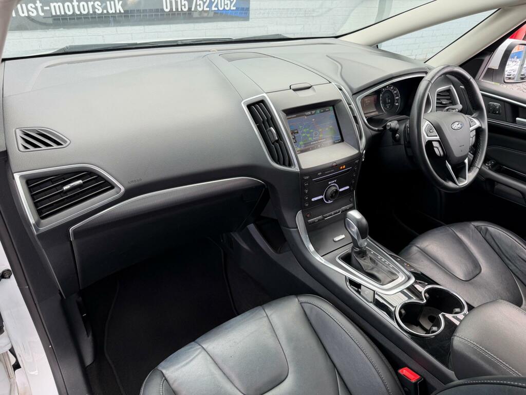 Ford S-Max 2.0 Tdci Titanium Powershift Euro 6 Ss EA16UXB White #2