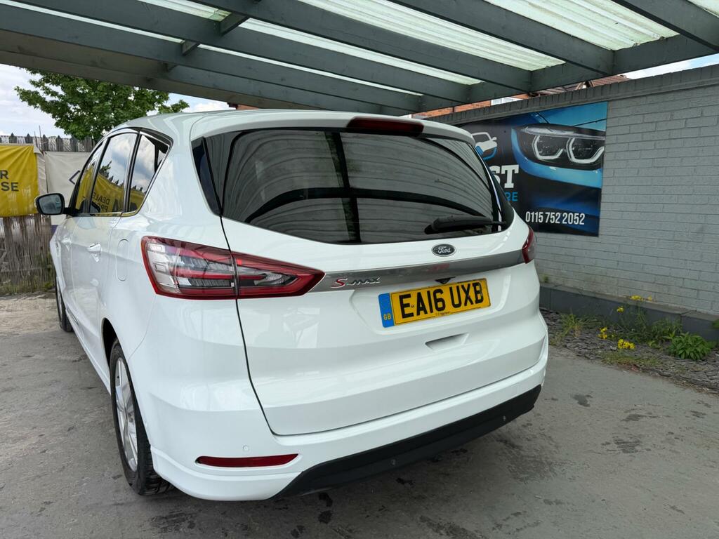 Ford S-Max 2.0 Tdci Titanium Powershift Euro 6 Ss EA16UXB White #5