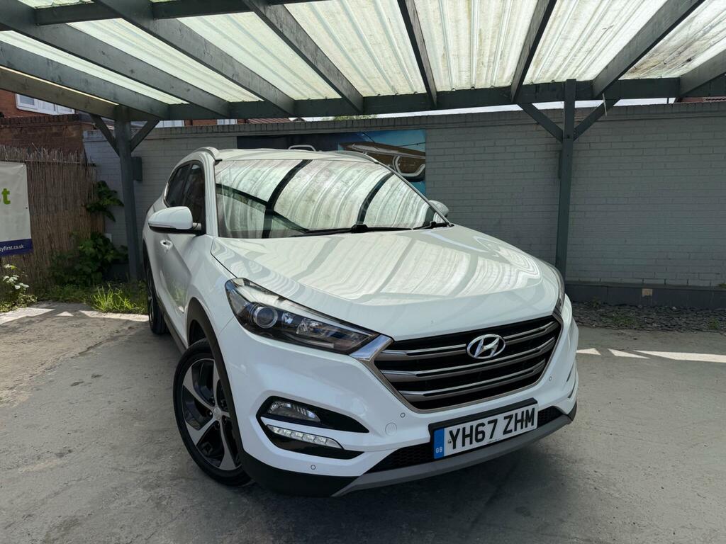 Hyundai Tucson 1.6 T-gdi Sport Edition Euro 6 YH67ZHM White #4