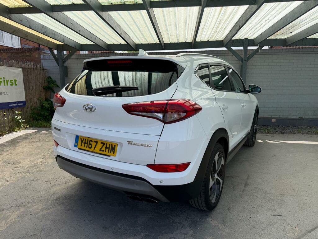 Hyundai Tucson 1.6 T-gdi Sport Edition Euro 6 YH67ZHM White #3