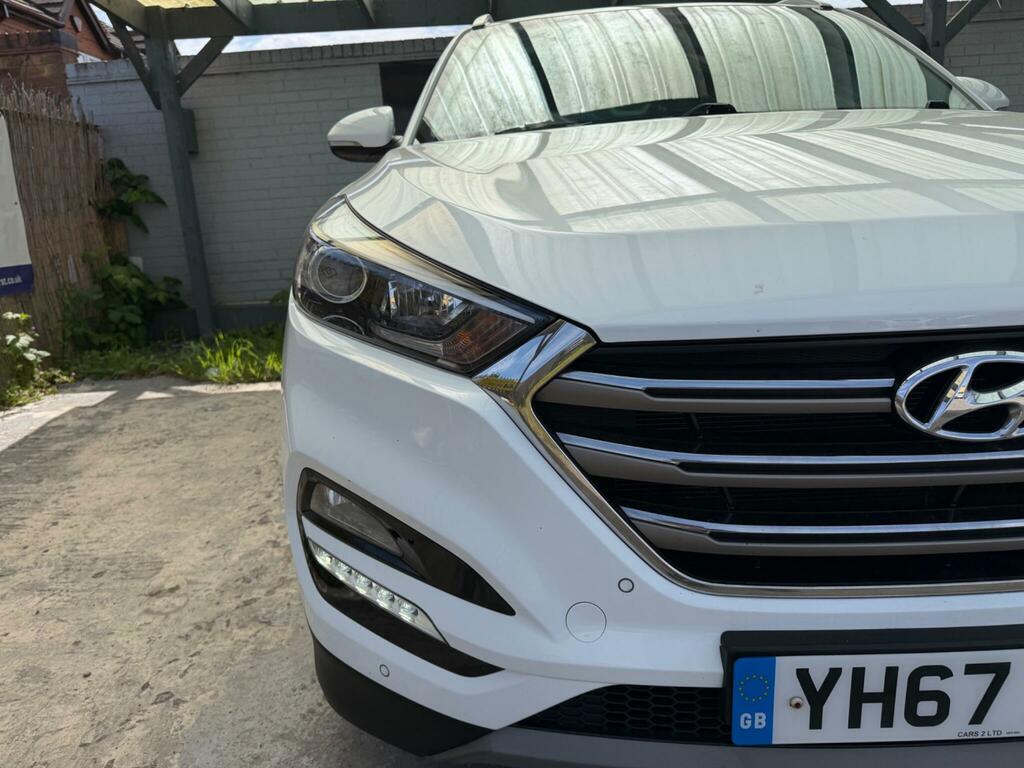 Hyundai Tucson 1.6 T-gdi Sport Edition Euro 6 YH67ZHM White #6