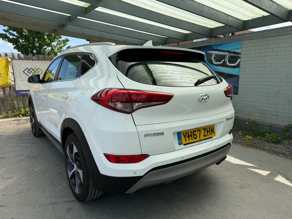 Hyundai Tucson 1.6 T-gdi Sport Edition Euro 6 YH67ZHM White #5