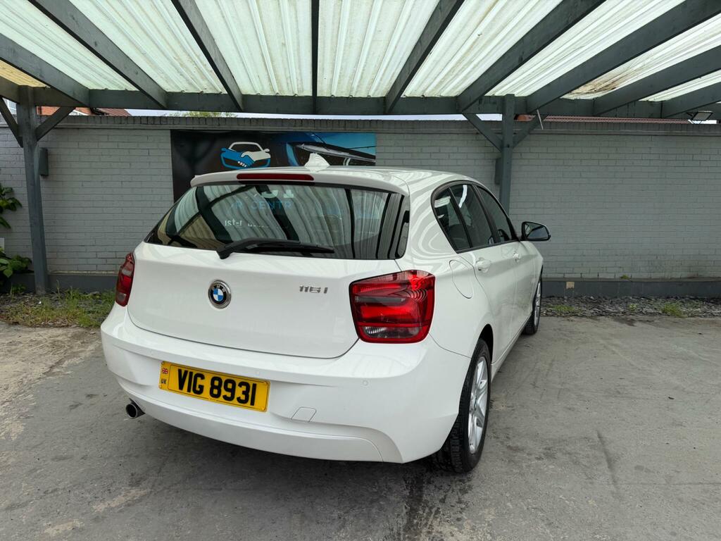 BMW 1 Series 1.6 116I Es Euro 6 Ss VIG893I White #3