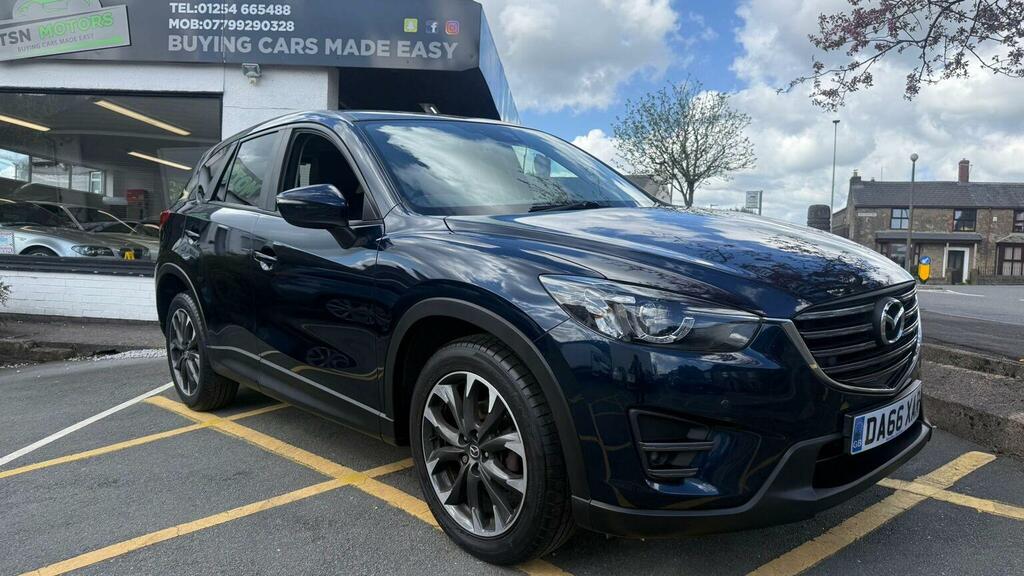 Mazda CX-5 Suv 2.0 Skyactiv-g Sport Nav Euro 6 Ss 201 DA66XAR Blue #4
