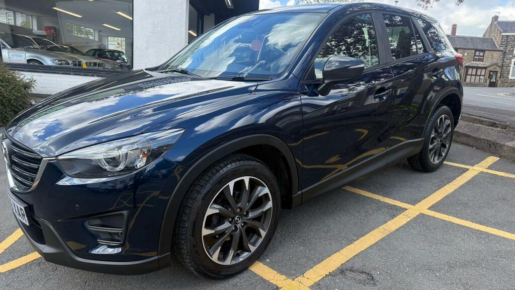 Mazda CX-5 Suv 2.0 Skyactiv-g Sport Nav Euro 6 Ss 201 DA66XAR Blue #3