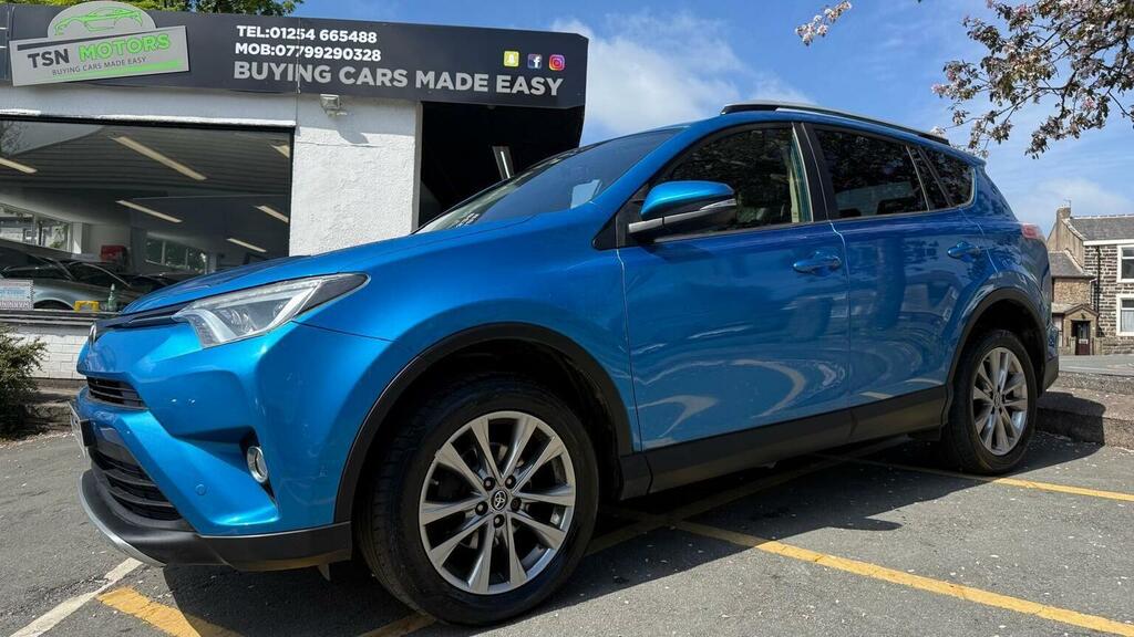 Toyota Rav 4 Suv 2.0 D-4d Excel Euro 6 Ss 201616 BK16NZH Blue #3