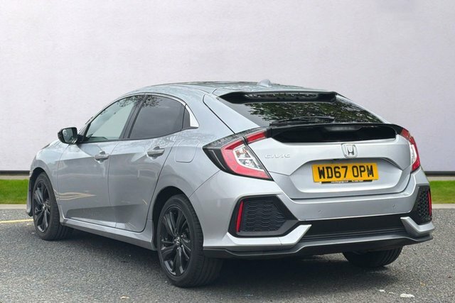 Honda Civic Vtec Turbo Sr Hatchback WD67OPM Silver #5
