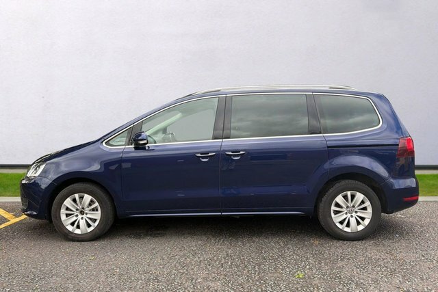 Volkswagen Sharan Tdi Se Mpv GL18PJV Blue #4