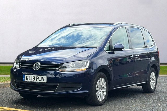 Volkswagen Sharan Tdi Se Mpv GL18PJV Blue #3