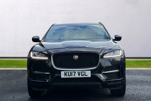 Jaguar F-Pace D180 R-sport Suv KU17VGL Black #2