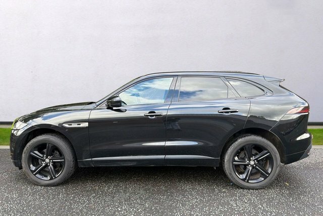 Jaguar F-Pace D180 R-sport Suv KU17VGL Black #4