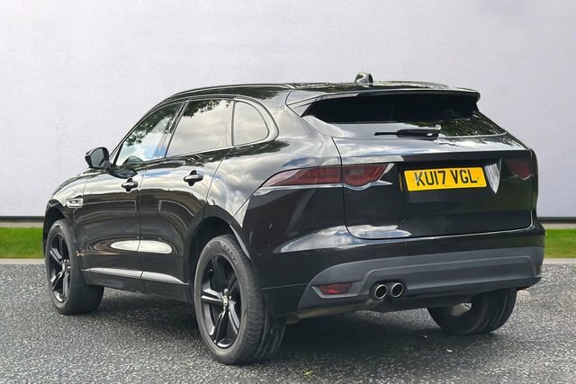 Jaguar F-Pace D180 R-sport Suv KU17VGL Black #5
