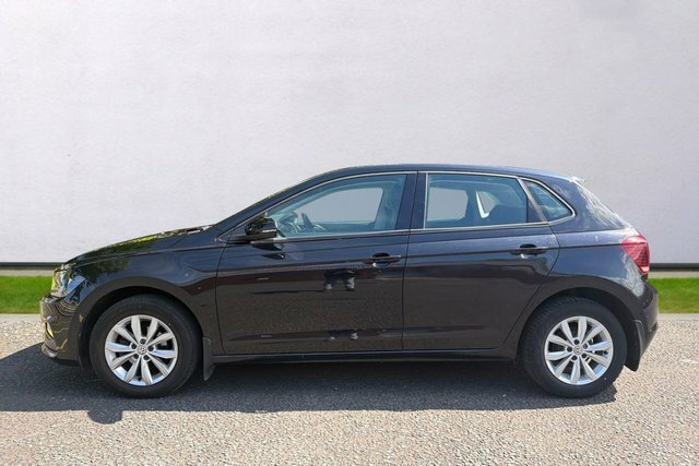 Volkswagen Polo Se Hatchback FN68UJX Black #3
