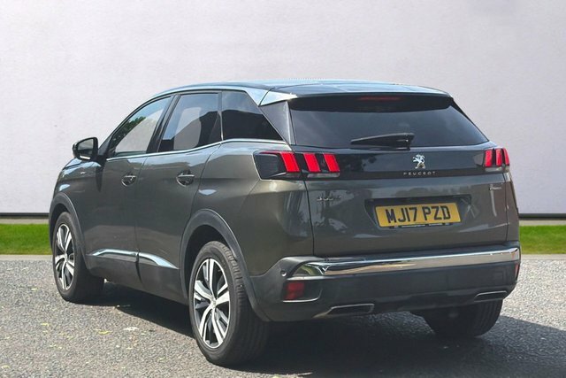 Peugeot 3008 Puretech Gt Line Suv MJ17PZD Grey #5