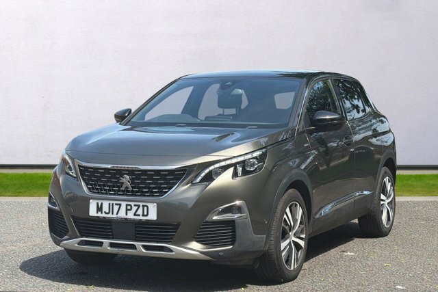 Peugeot 3008 Puretech Gt Line Suv MJ17PZD Grey #3