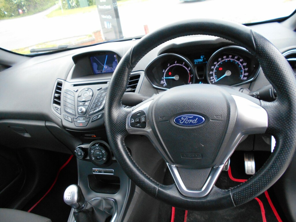 Ford Fiesta Hatchback 1.0 T Ecoboost St-line 201717 MV17UEW Blue #5
