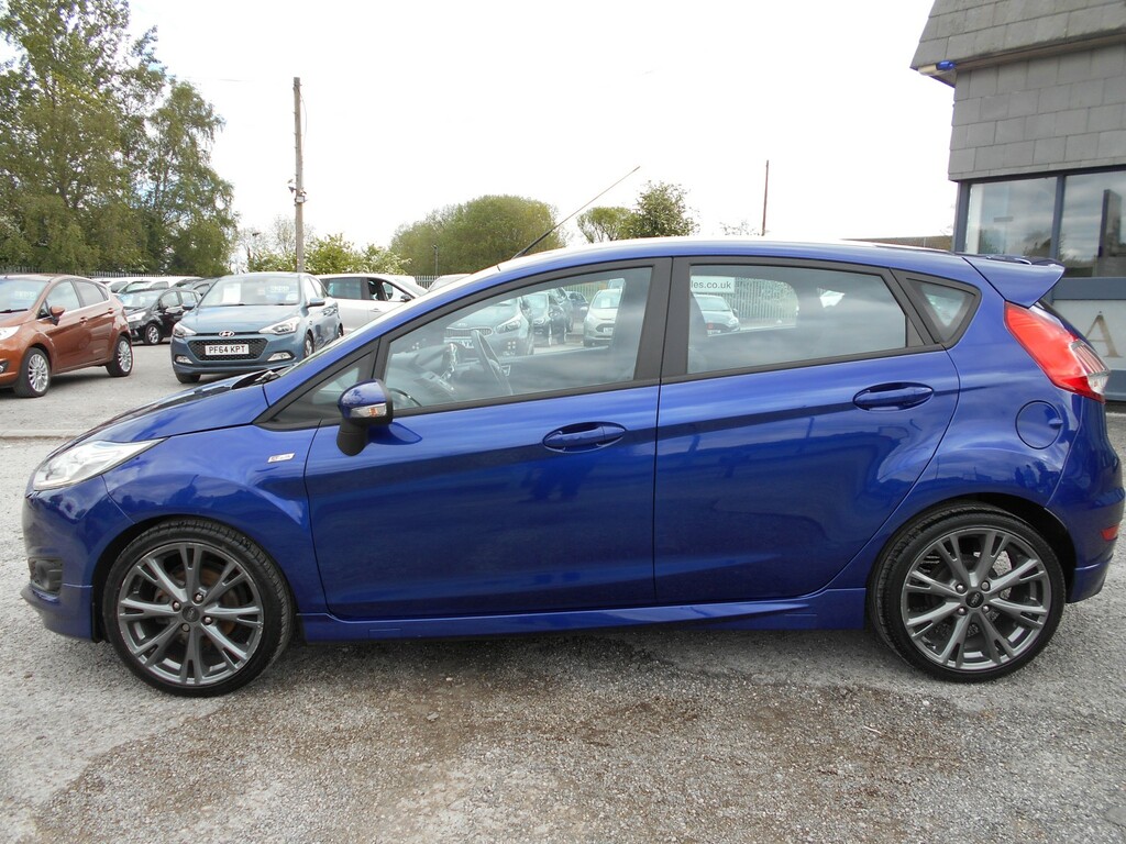 Ford Fiesta Hatchback 1.0 T Ecoboost St-line 201717 MV17UEW Blue #3