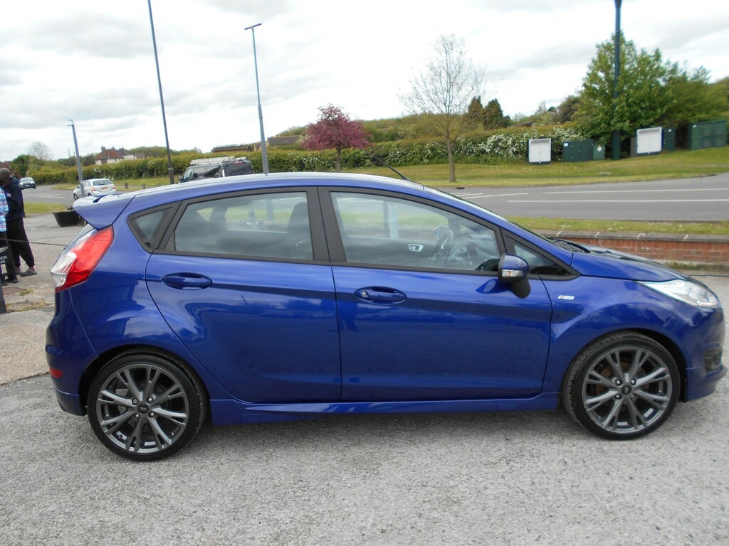 Ford Fiesta Hatchback 1.0 T Ecoboost St-line 201717 MV17UEW Blue #4