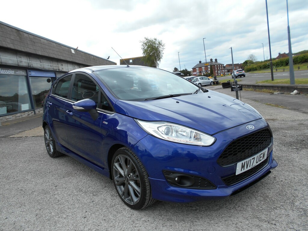 Ford Fiesta Hatchback 1.0 T Ecoboost St-line 201717 MV17UEW Blue #2