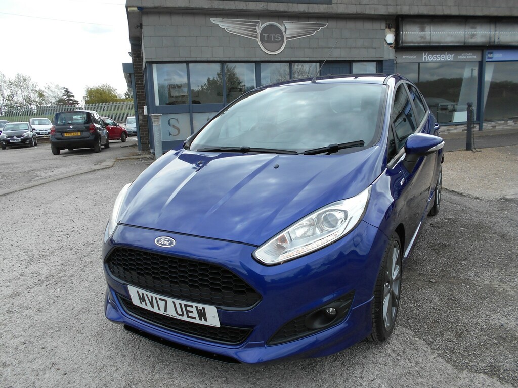 Ford Fiesta Hatchback 1.0 T Ecoboost St-line 201717 Blue