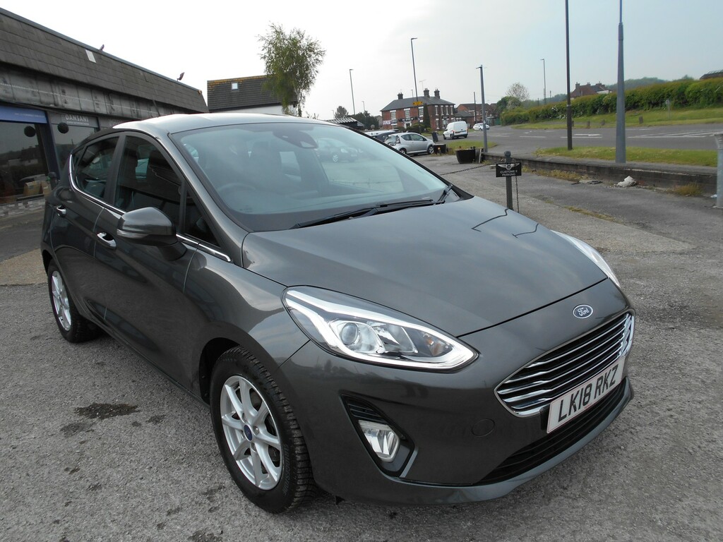 Ford Fiesta Hatchback 1.0 T Ecoboost Zetec 201818 LK18RKZ Grey #2