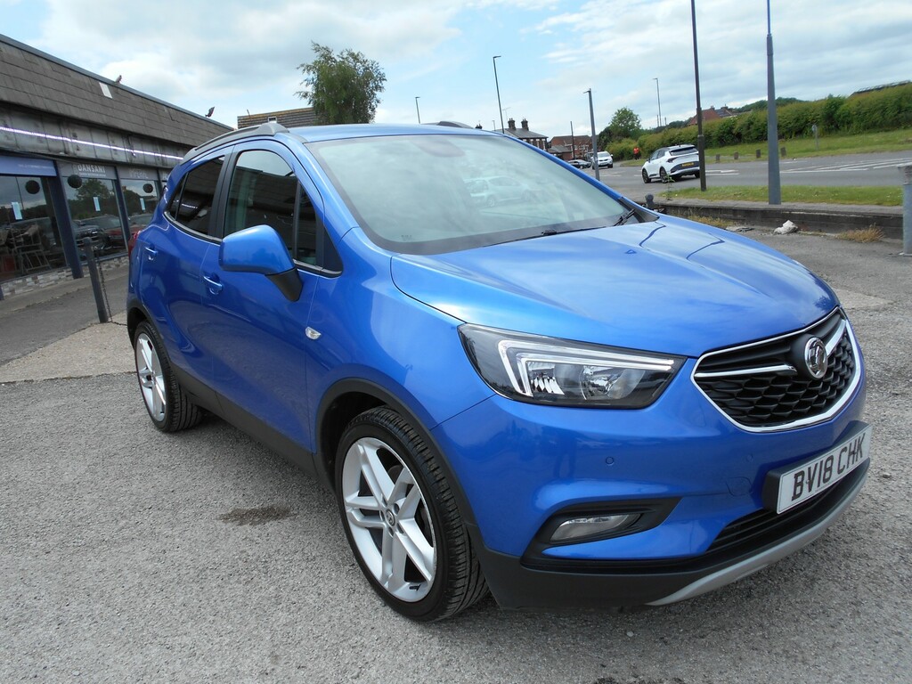 Vauxhall Mokka X Suv 1.4 I Turbo Ecotec Design Nav 201818 BV18CHK Blue #2