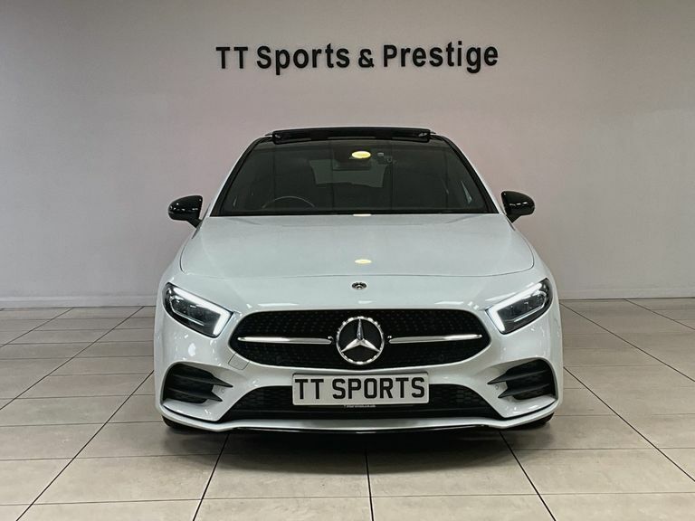 Mercedes-Benz A Class A200 Amg Line Premium Plus Edition 18 A PJ71YAU White #2