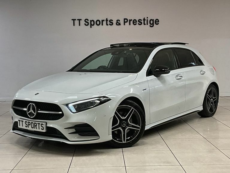 Mercedes-Benz A Class A200 Amg Line Premium Plus Edition 18 A White