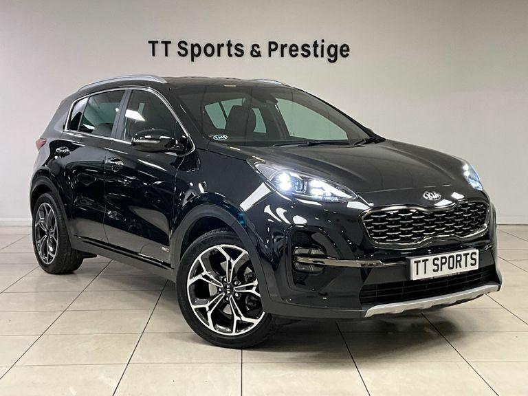 Kia Sportage 1.6T Gdi Isg Gt-line Dct Awd 19 Alloys LE71EKZ Black #3