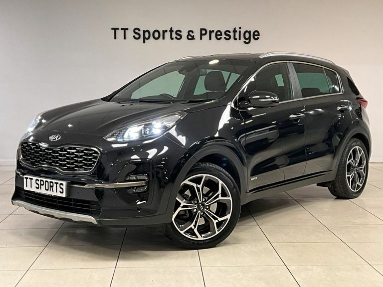 Kia Sportage 1.6T Gdi Isg Gt-line Dct Awd 19 Alloys Black