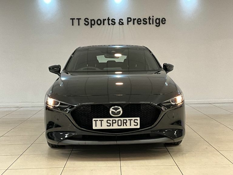 Mazda 3 2.0 E-skyactiv G Mhev Se-l Lux 5Dr, 16Alloys, Sat LR71TJY Black #2