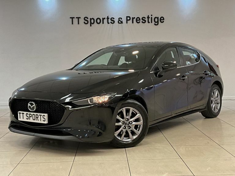 Mazda 3 2.0 E-skyactiv G Mhev Se-l Lux 5Dr, 16Alloys, Sat Black