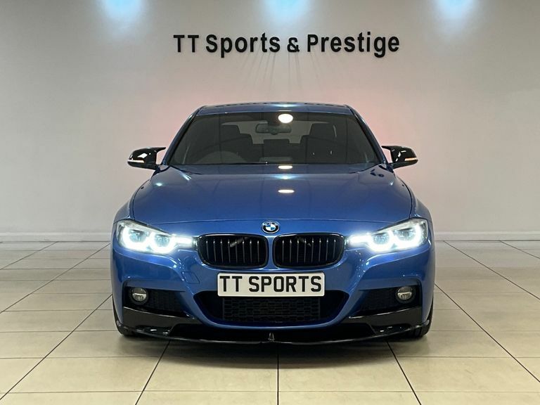 BMW 3 Series 320D M Sport Shadow Edition Step 19 All YD68TLE Blue #2
