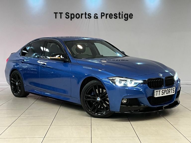 BMW 3 Series 320D M Sport Shadow Edition Step 19 All YD68TLE Blue #3