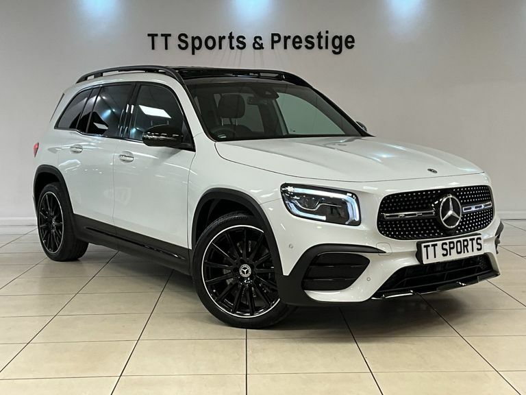 Mercedes-Benz GLB Class Glb 220D 4M Amg Line Prem Night Ed 8G-tronic WA73VPV White #3