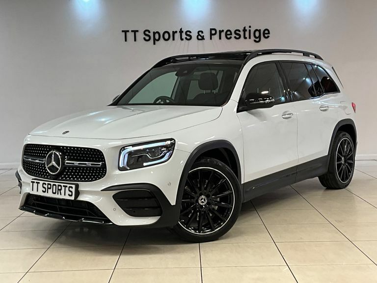 Mercedes-Benz GLB Class Glb 220D 4M Amg Line Prem Night Ed 8G-tronic White