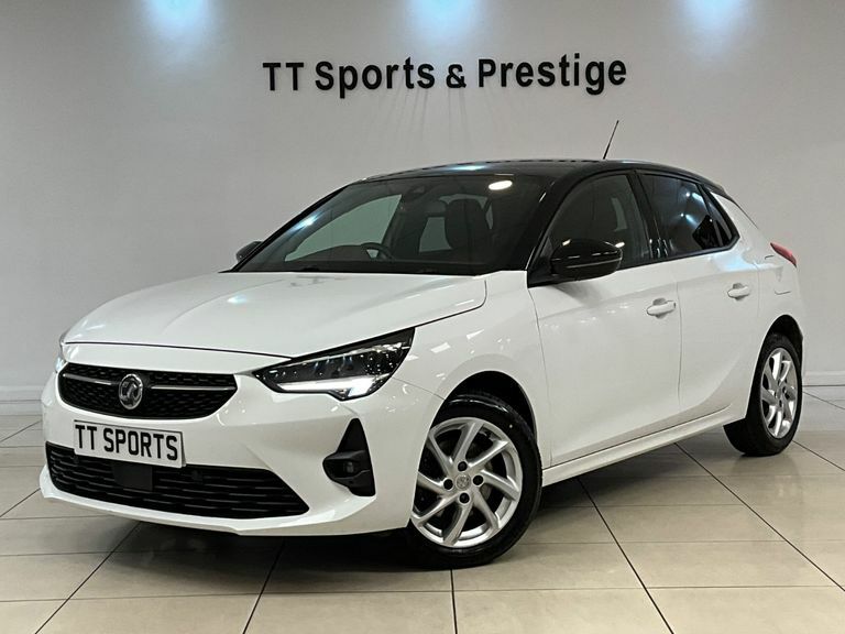 Vauxhall Corsa 1.2 Turbo Sri Premium 5Dr, 17 Alloys, Heated Stee White