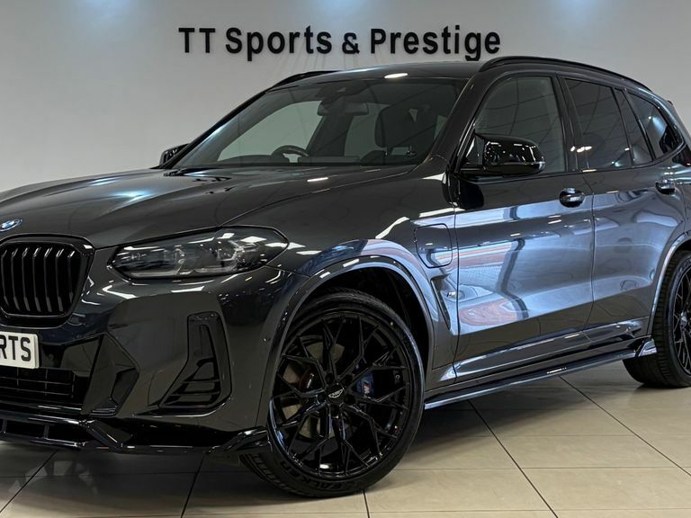 BMW X3 Xdrive 30E M Sport 21 Alloys, Black Leat Grey