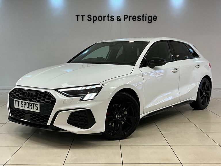 Audi A3 35 Tfsi Edition 1 S Tronic, Comfort Amp Soun White