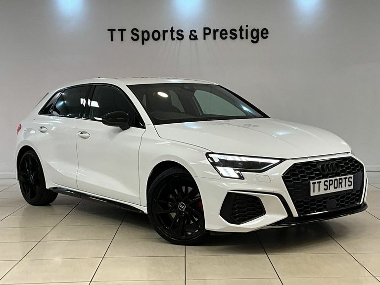 Audi A3 35 Tfsi Edition 1 S Tronic, Comfort Amp Soun SC22TGK White #3