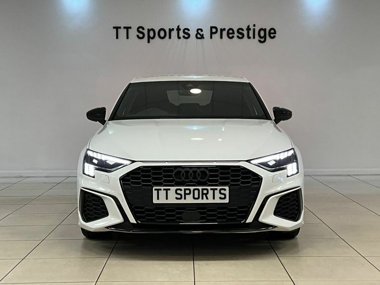 Audi A3 35 Tfsi Edition 1 S Tronic, Comfort Amp Soun SC22TGK White #2