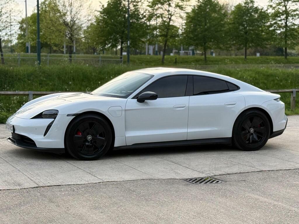 Porsche Taycan Performance Plus 93.4Kwh 4S 4Wd EY23VUG White #3