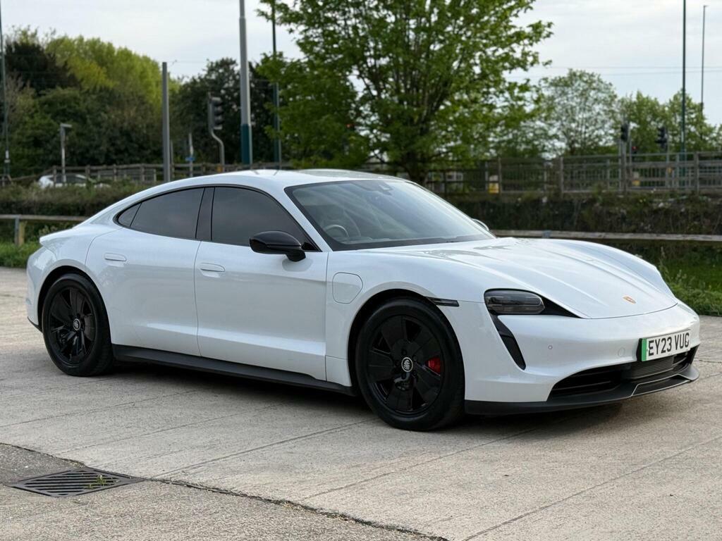 Porsche Taycan Performance Plus 93.4Kwh 4S 4Wd EY23VUG White #2