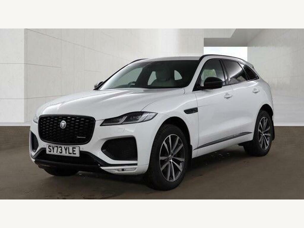 Jaguar F-Pace 2.0 D200 Mhev R-dynamic Se Black Awd Euro 6 SY73YLE White #2